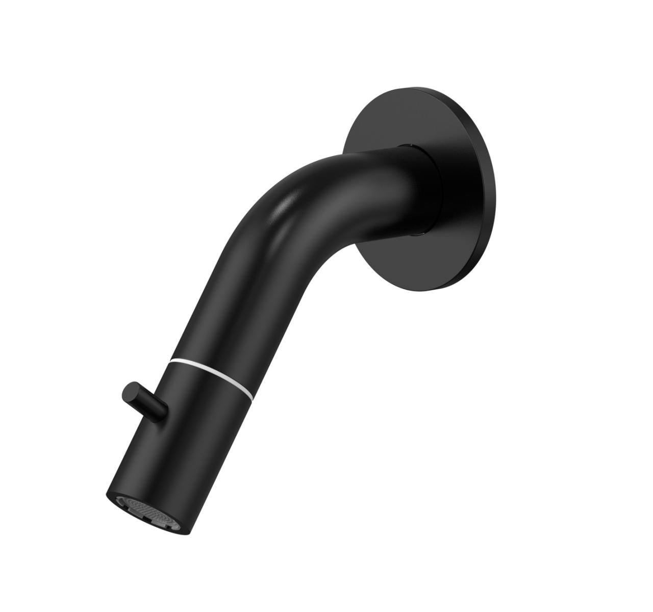 Aquanello Eterna Wall Mounted Faucet Matte Black Cold Water ET4003-10