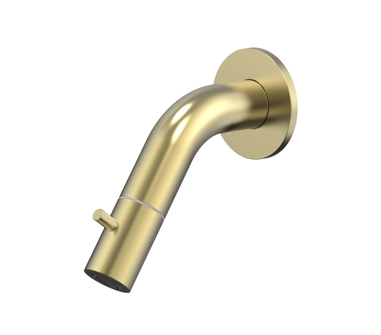 Aquanello Eterna Wall Mounted Faucet PVD Gold Cold Water ET4003-60