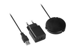Undercounter wireless charger with 18W power adapter, 1.5m USB cable