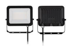 G-TECH floodlight VILMAR, LED, 30W, 3000lm, 6400K, AC220-240V, IP65, black