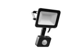 G-TECH Floodlight with motion sensor VILMAR, LED, 30W, 3000lm, 4000K, AC220-240V, black