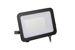 Прожектор G-TECH VILMAR, LED, 50 W, 5000 lm, 6400 K, 220–240 V променливо напрежение, IP65, черен - Комплект от 2