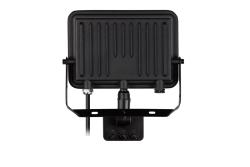 G-TECH Floodlight with motion sensor VILMAR, LED, 50W, 5000lm, 4000K, AC220-240V, black