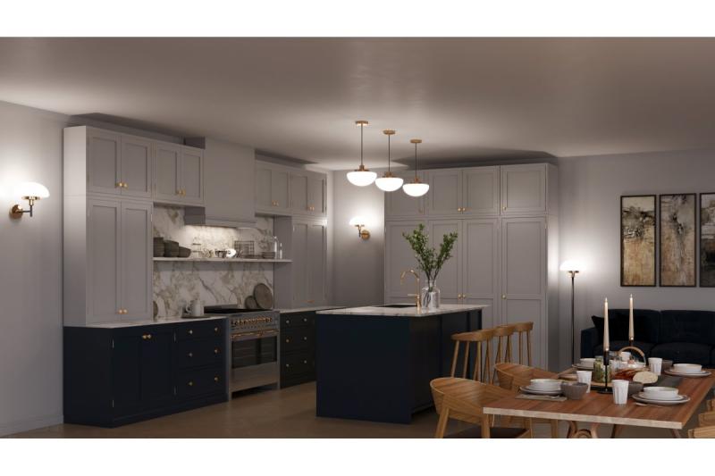 LORENA messingknop - Set van 7