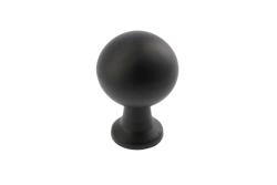 NORD zamak knob, black matt