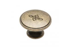 Zamak konb OLBIA ottone anticato - Set di 12