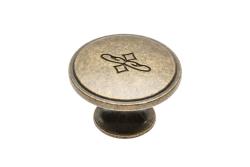 Zamak konb OLBIA antique brass