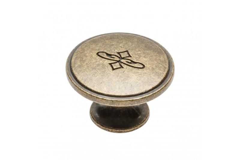 Zamak konb OLBIA antiek messing - Set van 12