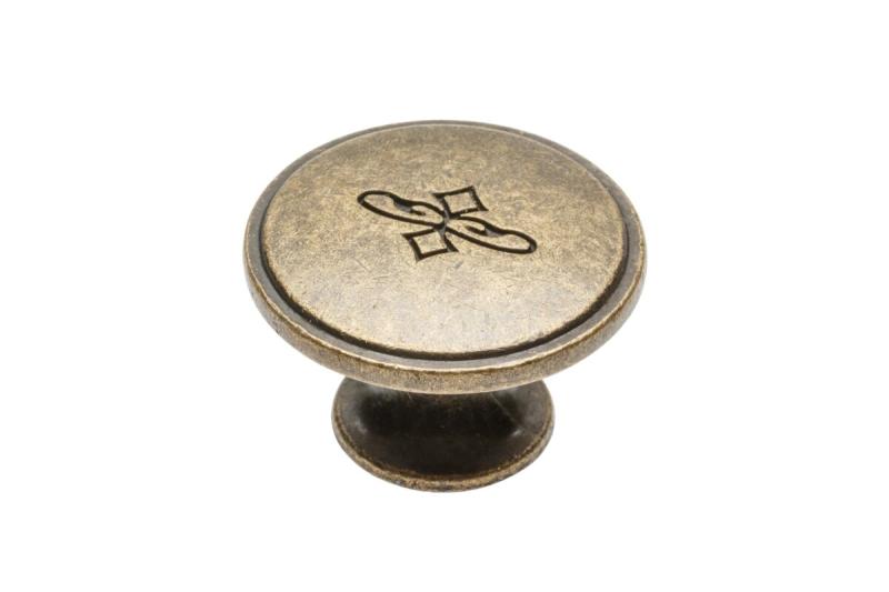 Zamak konb OLBIA antiek messing - Set van 12