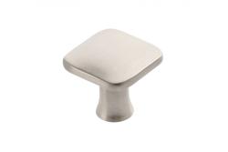 PIAZZA inox knob - brushed steel