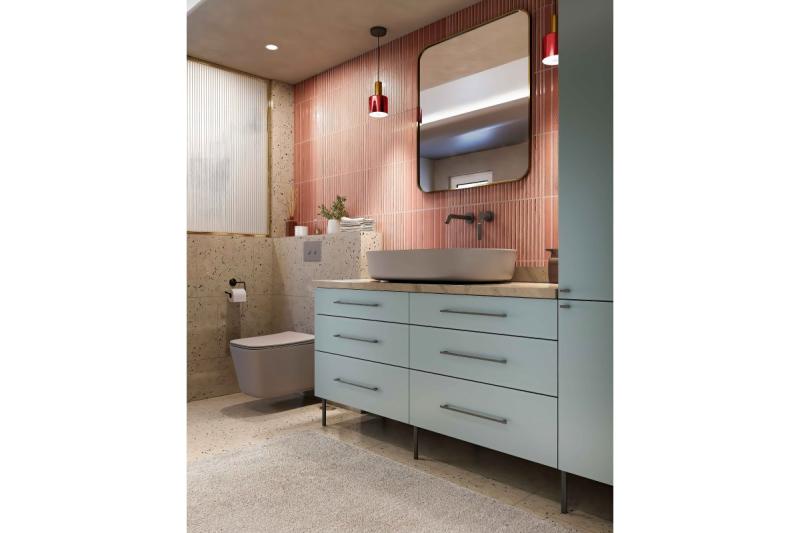 Meubelknop GTV RAY, ZnAl, licht grafiet - Set van 8