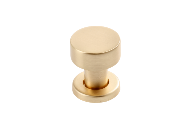 RING-knop, geborsteld goud - Set van 5