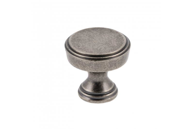 SONET-knop antiek zilver - Set van 8