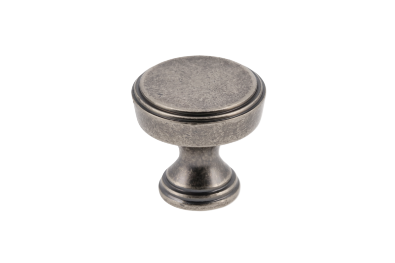 SONET-knop antiek zilver - Set van 8