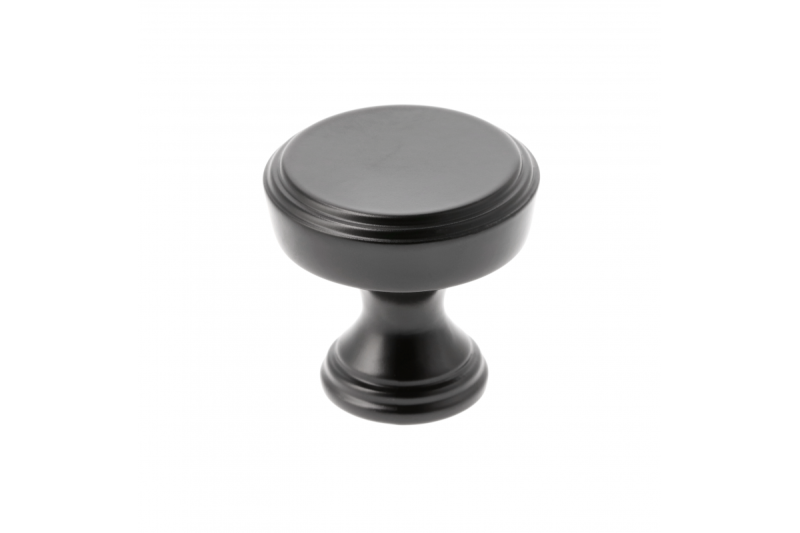 SONET-knop, matzwart - Set van 9