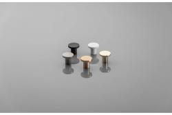 SPOT inox knob - brushed steel