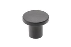 Spot knob black matt