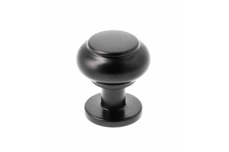 Knop STILO matzwart - Set van 7