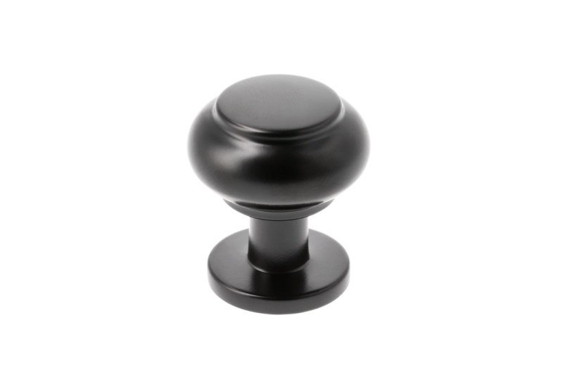 Knop STILO matzwart - Set van 7