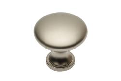 Zamak knob TERNI satin