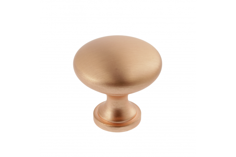TERNI-knop van zamak, koper - Set van 6