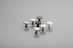 Zamak knob UDINE satin