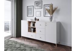 Zamak knob VENICE champagne