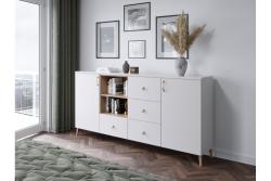 Zamak knob VENICE champagne