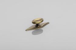 Zamak knob 1148 antique brass