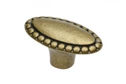 Zamak knob 1148 antique brass