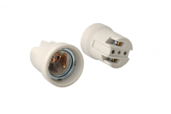 E40 keramische lamphouder, wit 1208958660 - Set van 16