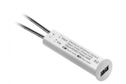 Universele contactloze schakelaar (twee snelheden of naderingsschakelaar), wit, 12 V DC, geschikt voor dimmers 1208958718 - Set van 2