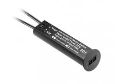 Universele contactloze schakelaar (twee snelheden of naderingsschakelaar), zwart, 12 V DC met dimfunctie 1208958719 - Set van 2
