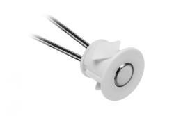 Dimbare aanraakschakelaar 12 V 24 W, wit, inbouwmaat 22 x 16 mm, voor gat met inbouwmaat 18 mm 1208958732 - Set van 2