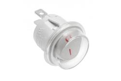 Ronde tuimelschakelaar, WIT, IP44, max. 1300 W, max. 230 V 1208958736 - Set van 21