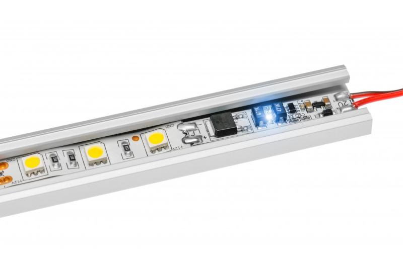Contactloze schakelaar voor LED-profielen, max. 60 W, met plakstrip 1208958741 - Set van 3