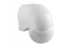 Bewegingsmelder CR-11, max. 1200 W, AC 220-240 V, 50/60 Hz, hoek 180°, bereik 2-8 m ± 1,8-2,5 m, IP20, met LED, opbouwmontage, witte behuizing 1208959115 - Set van 2