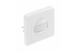 Bewegingssensor CR-14, max. 500 W, AC 220-240 V, 50/60 Hz, 160°, max. 9 m, IP20, compatibel met LED 1208959118 - Set van 2