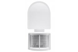 Bewegingsmelder CR-2, max. 1200 W, AC 220-240 V, 50/60 Hz, hoek 180°, bereik 8 m ± 1,8-2,5 m, IP44, niet geschikt voor LED, opbouwmontage, witte behuizing 1208959124 - Set van 2