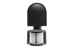 Bewegingsdetector CR-2, max. 1200 W, AC 220-240 V, 50/60 Hz, hoek 180°, bereik 8 m ± 1,8-2,5 m, IP44, niet geschikt voor LED, opbouwmontage, zwarte behuizing 1208959125 - Set van 2