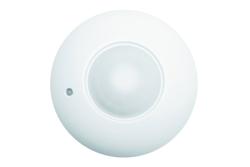 Bewegingsdetector CR-3, max. 1200 W, AC 220-240 V, 50/60 Hz, hoek 360°, bereik 6 m ± 2,2-4 m, IP20, niet geschikt voor LED, opbouwmontage, witte behuizing 1208959126 - Set van 2