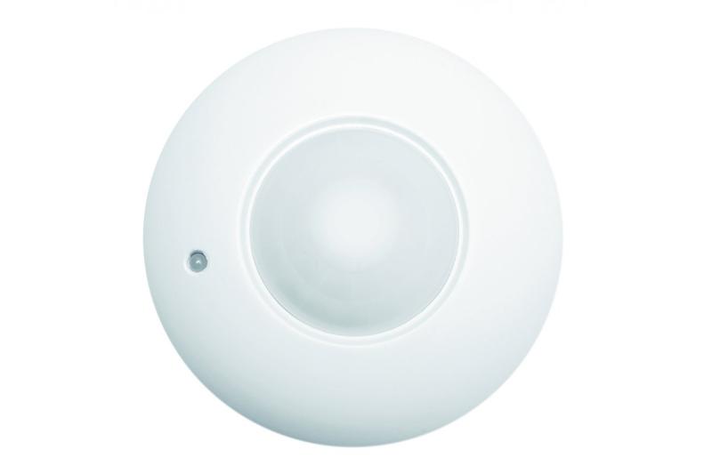Bewegingsdetector CR-3, max. 1200 W, AC 220-240 V, 50/60 Hz, hoek 360°, bereik 6 m ± 2,2-4 m, IP20, niet geschikt voor LED, opbouwmontage, witte behuizing 1208959126 - Set van 2