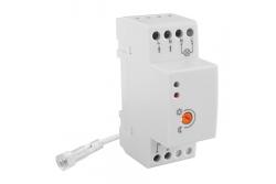 Schemersensor CZ-1, max. 4800 W, AC 220-240 V, 50/60 Hz, 20 A, IP65, geschikt voor LED, railmontage, witte behuizing 1208959140 - Set van 2