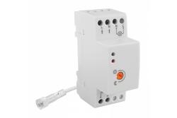 Schemersensor CZ-1, max. 4800 W, AC 220-240 V, 50/60 Hz, 20 A, IP65, geschikt voor LED, railmontage, witte behuizing 1208959140 - Set van 2