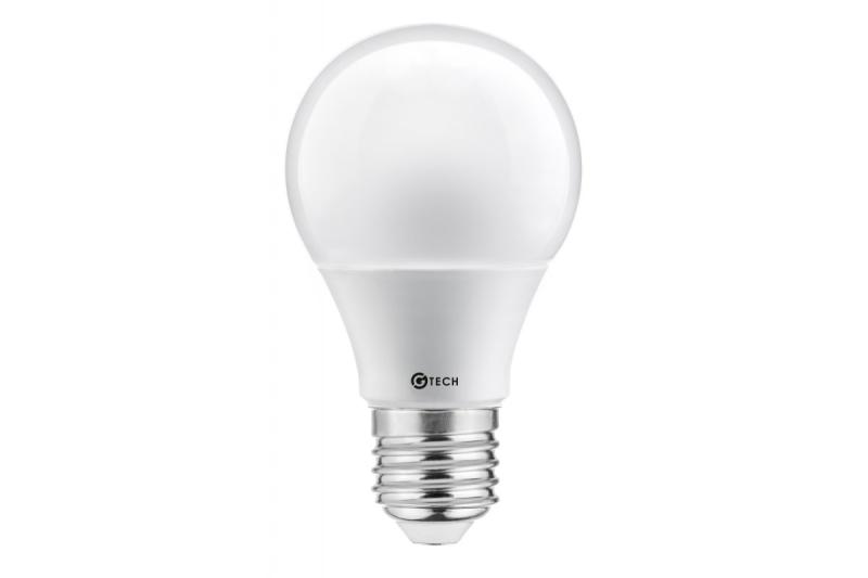 G-TECH LED-lamp 10 W, A60, E27, 6400 K, AC 220-240 V, 50/60 Hz, 200°, 840 lm, 87 mA 1208959227 - Set van 6