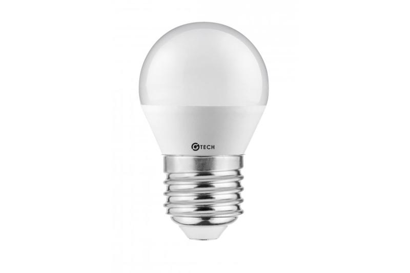 G-TECH LED-lichtbron, A-G, B45C, SMD2835, 3000K, E27, 3,0 W, AC 220-240 V, 160°, 255 lm, 33 mA 1208959237 - Set van 12