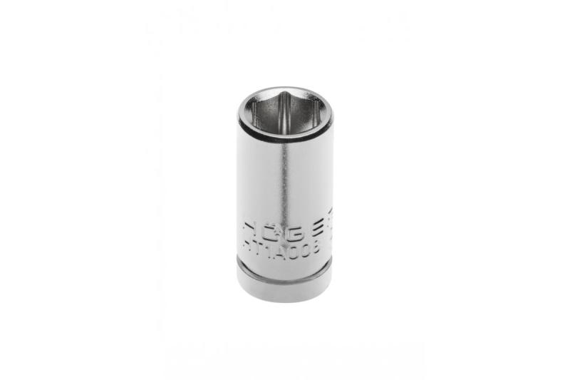 Hoegert Socket 1/4" zeshoekige metrische 9 mm CrV50BV30 DIN 3124 AS-aandrijving. 1208959353 - Set van 14