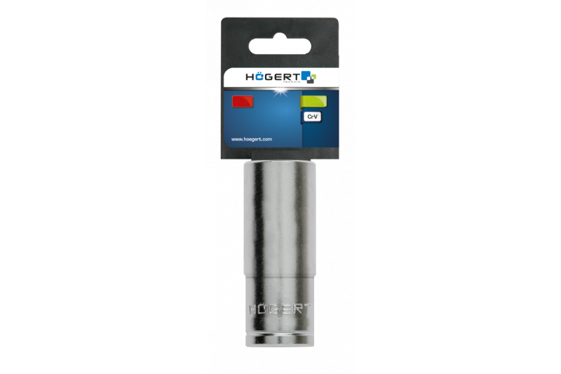 Hoegert Zeskant inbus 1/2" 17 mm lang CrV 1208959405 - Set van 5