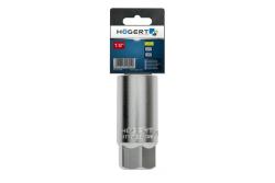Hoegert 1/2" zeskant bougiesleutel 21 mm CrV50BV30 1208959460 - Set van 4