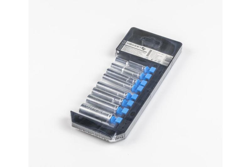 Hoegert 1/4" Diepe dopsleutelset 8 stuks 1208959464 - Set van 2